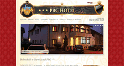 Desktop Screenshot of pbghotel.co.rs