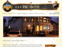 Tablet Screenshot of pbghotel.co.rs